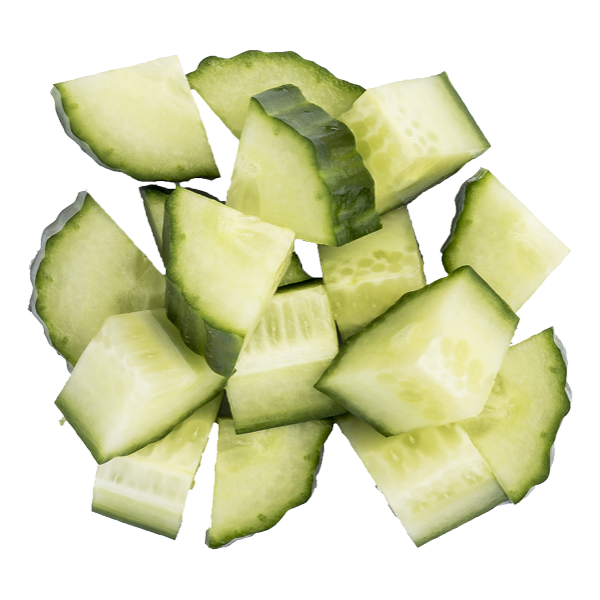 Quarter of a cucumber