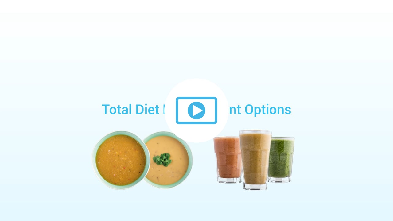 Picture of meal replacement soups and shakes