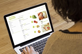 online shopping concept