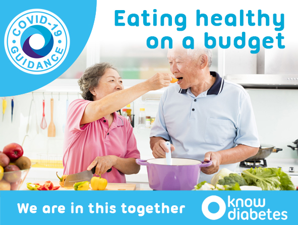 Woman in supermarket picking vegetables